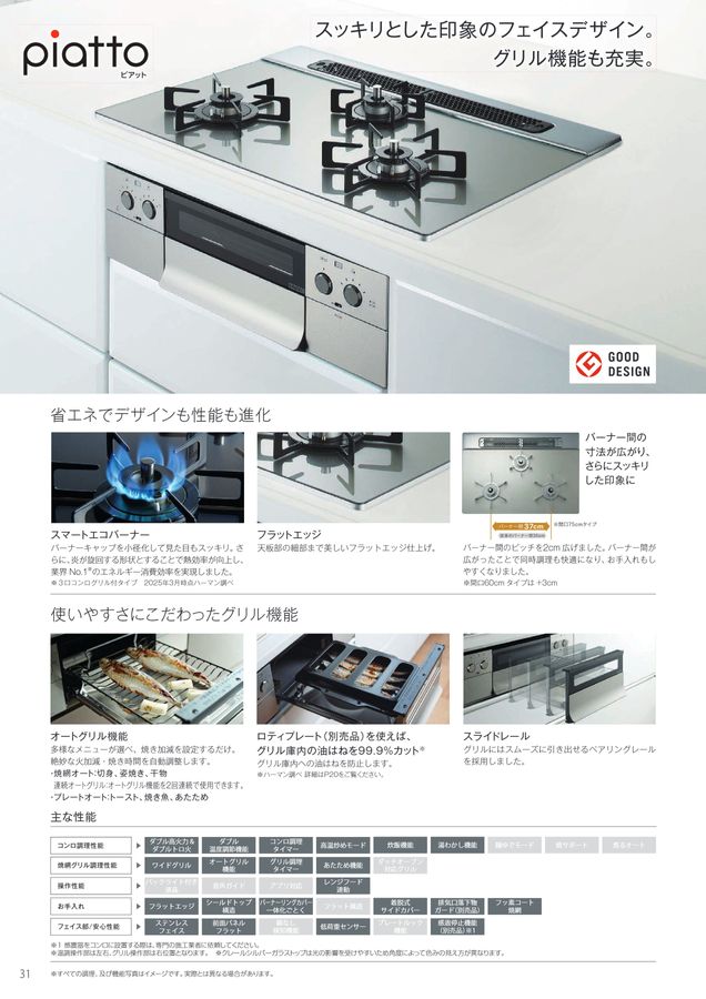 ビルトインコンロ 総合カタログ